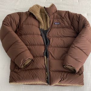 NWOT Patagonia Reversible silent down jacket